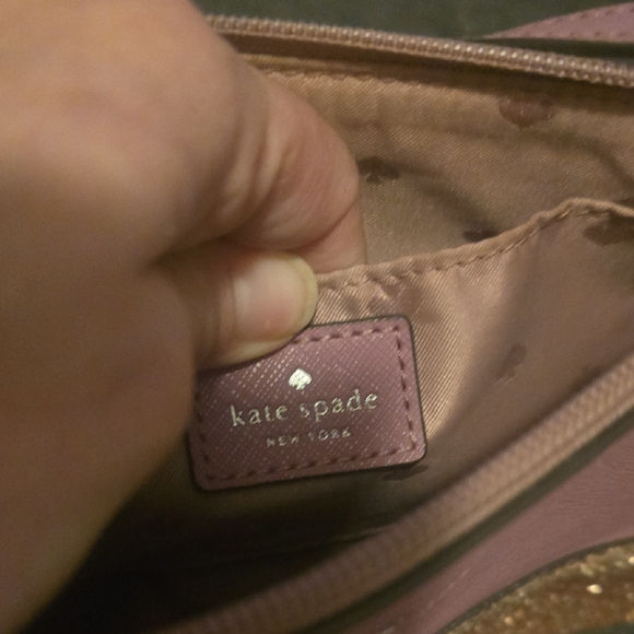 Kate Spade Rose Glitter Crossbody Bag - Picture 3 of 7